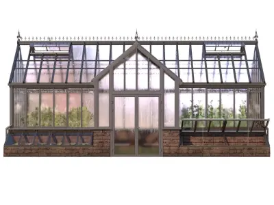  English greenhouse TOTLAND 4 3D model