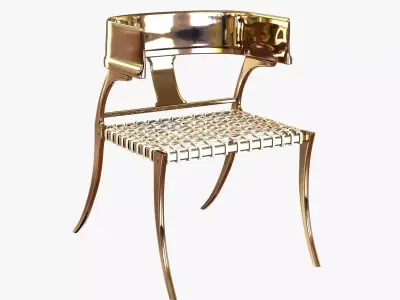 KLISMOS LOW-BACK CHAIR 3D model