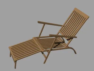 Outside chairs 3D model