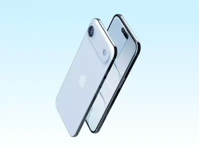 Apple iPhone Air 2025 In All Official Colors and Dimensions 3D model