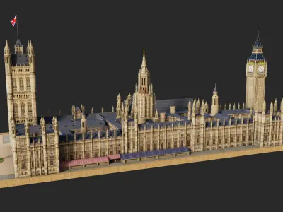 House of Parliaments 3D model