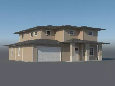 Generic House 007 3D model