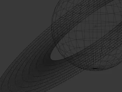 16K Photorealistic Fictional Gas Giant 1 with Rings Low-poly 3D model