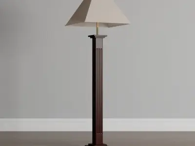 Lamp light Floor classic one 3D model