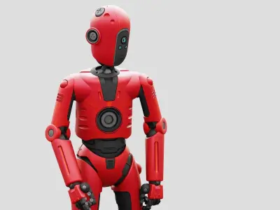 PROTOCOL DROID C-5 DS  RIGGED 3D model