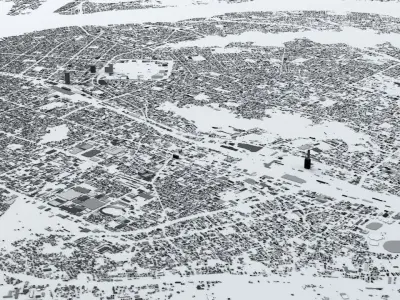 Shizuoka Streets and Buildings 3D model