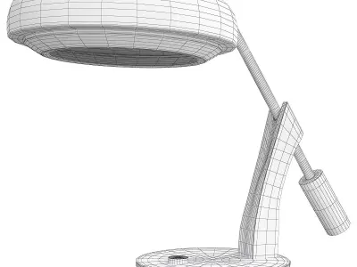 Delightfull Carter Desk Low-poly 3D model