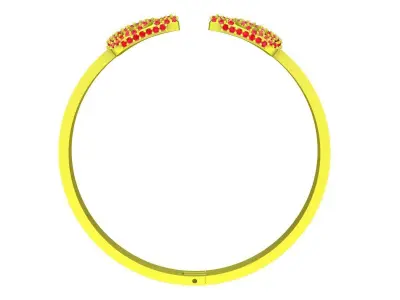 Elegant Swan Open Ring for Women 5777 3D print model