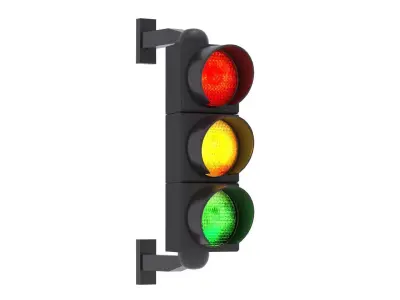 Traffic Light 06 3D model