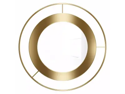 Mirror in a metal frame GZ-M1102 3D model