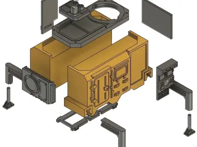 Extra Truck Bodies - 28mm Sci-Fi 3D print model