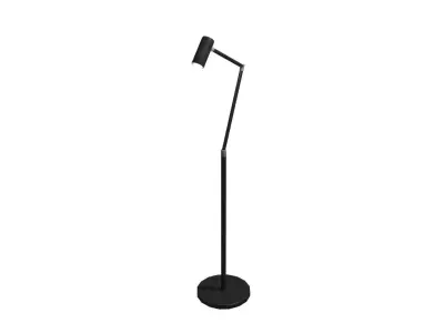 Stand Lamp Model Low-poly 3D model