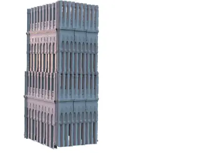 Rome style theatre Tower 3D model