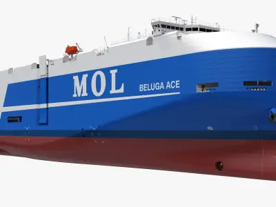  MOL Beluga Ace Vehicles Carrier 