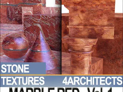 Marble Red and Materials Vol 1 Texture