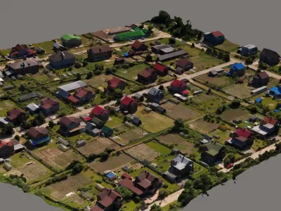 Aerial scan 10 3D model