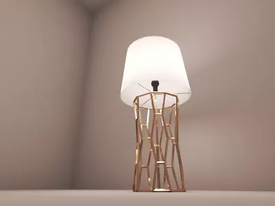 honey comb lamp 3D print model