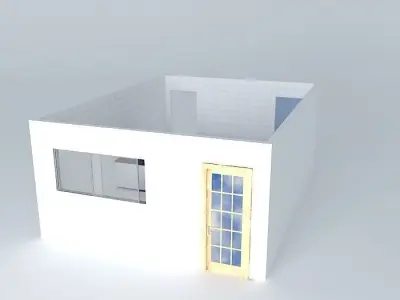 tatiorkut room with door Free 3D model