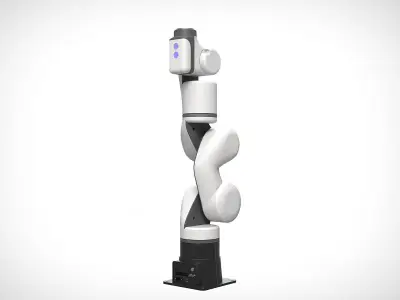 Robotic Arm 02 PBR Low-poly 3D model