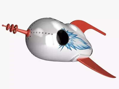 Rocket Ship 3D model