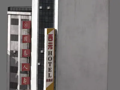 W D Hotel Cathay Pacific Life 3D model