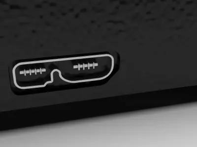  External HDD 3D model