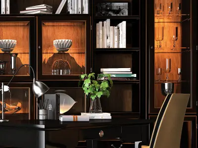 Selva Arena bookcase 3D model