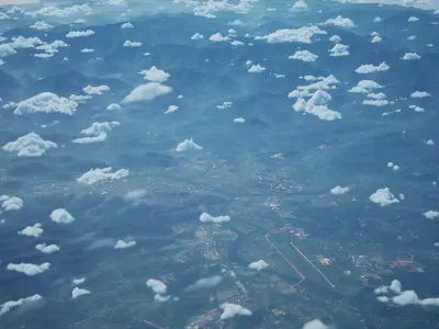 Huangshan China City Landscape 3D Model 3D model