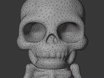 Baby Skull 3D model