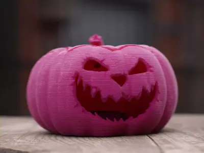 Amazing Pumpkin 001 3D print model