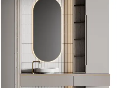 Bathroom Furniture 73 3D model