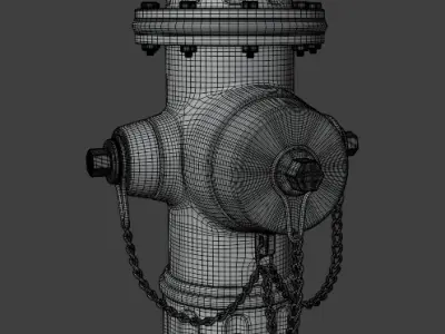 Fire Hydrant 3D model