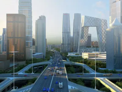 Beijing  China 3D model