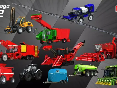 Farming Vehicles and Tools - Package 2