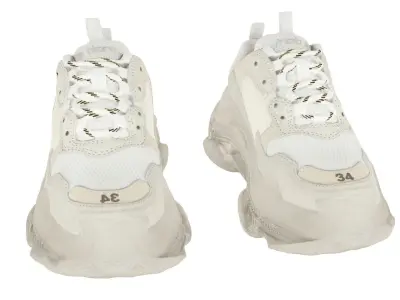 balenciaga triple s trainers  3D model