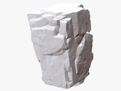 3D Mountain rock Zbrush sculpt 3D model