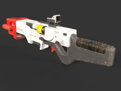 Institute Laser Rifle Fallout  3D print model