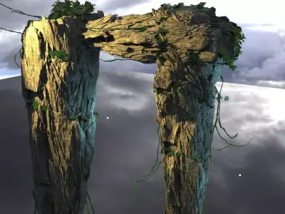 Paradise island 6 3D model