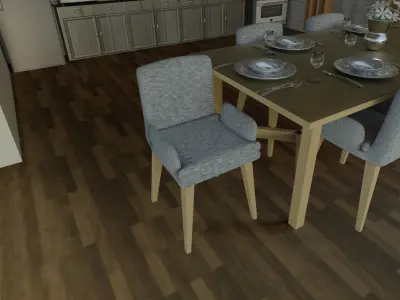 dinning room 3D model