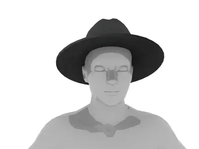 Classic Hat 3D model