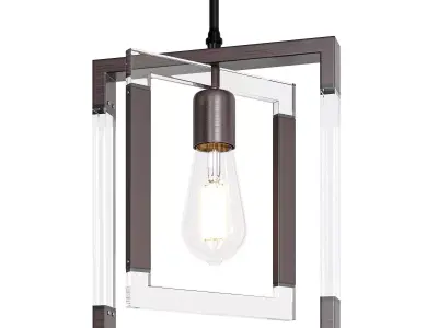 1 Light Mini Pendant Lighting 3D model