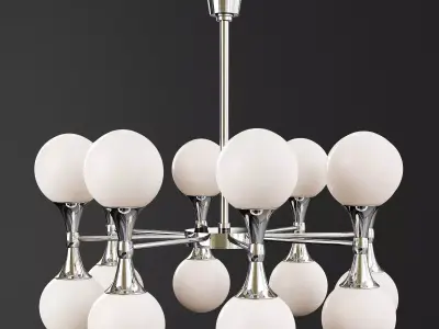  ASTORIA CHANDELIER Low-poly 3D model