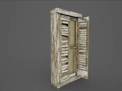 Window-Version 001 Low-poly 3D model