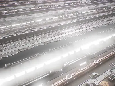 PBR Sci-Fi Texture Pack 16 Low-poly 3D model