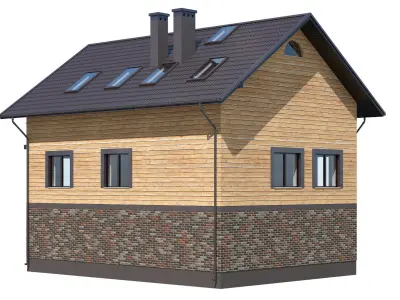 Cottage 025 3D model