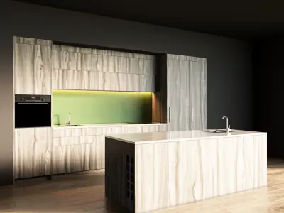 17-Kitchen5 texture 2 3D model