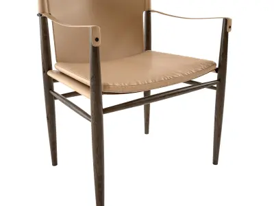 Trussardi Casa Saddle Chair 3D model
