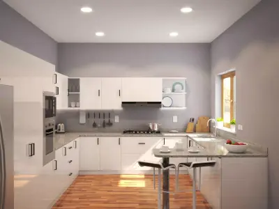 Kitchen 04 3D model