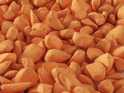 Ice Stone Rock 3D model