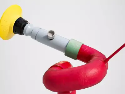 Low Poly Ground Monito Low-poly 3D model